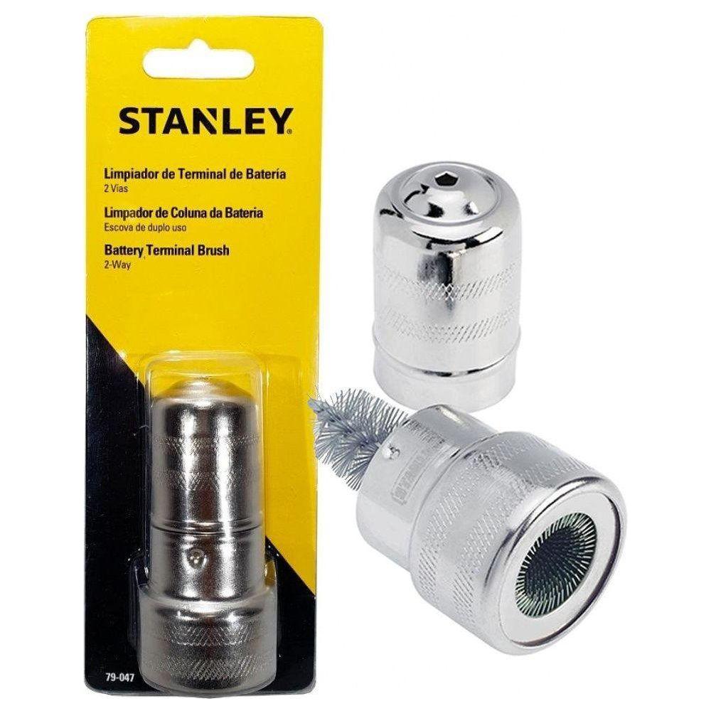 Stanley 79-047 2-Way Metal Battery Terminal Cleaning Brush - KHM Megatools Corp. Stanley 79-047 2-Way Metal Battery Terminal Cleaning Brush - KHM Megatools Corp.